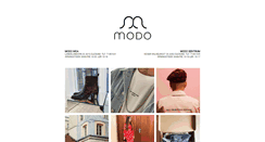 Desktop Screenshot of modo.as